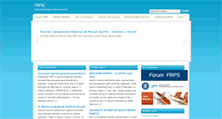 Desktop Screenshot of frpsc.ro